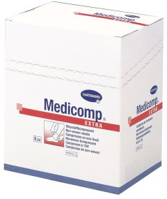 Medicomp - αποστειρωμένο επίθεμα φλις - 6πλό - 10x20cm - 25x2τεμ.