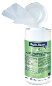 Bacillol Tissues απολυμαντικά μαντηλάκια επιφανειών