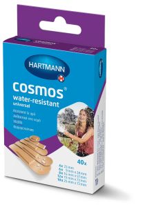 Cosmos Water Resistance στριπς 5 μεγέθη κασετίνα 40τεμ.