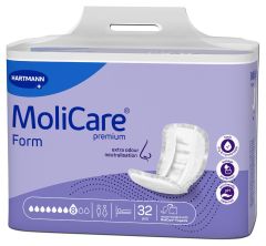 MoliCare Premium Form extra plus σερβιέτες ακράτειας, 6 σταγόνες συσκευασία 30 τεμαχίων