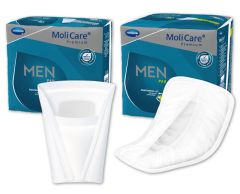 Molicare® Premium Men Pad επίθεμα ελαφράς ακράτειας για άντρες, συσκευασία 14 τεμαχίων