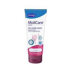 MoliCare Skin Κρέμα προστασίας του δέρματος με οξείδιο του ψευδαργύρου, για την αλλαγή της πάνας. Συσκευασία 200ml
