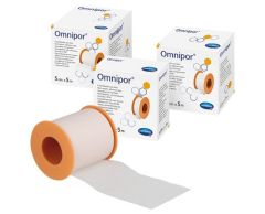 Omnipor ® ταινίες στερέωσης από λευκό μη υφασμένο υλικό