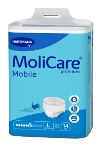 MoliCare® Premium Mobile extra plus εσώρουχο ακράτειας ημέρας 6 σταγόνες, συσκευασία 14 τεμαχίων