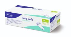 Peha-soft protect εξεταστικά γάντια λάτεξ χωρίς πούδρα 100 τεμ 