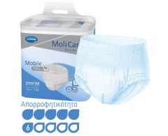 MoliCare® Premium Mobile extra plus εσώρουχο ακράτειας ημέρας 6 σταγόνες, συσκευασία 14 τεμαχίων